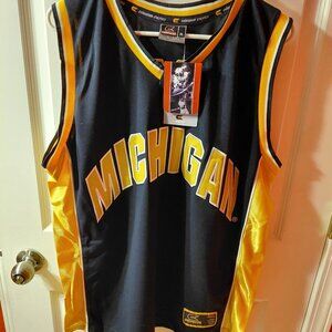 Michigan XL Basketball Jersey... New... In Original Packaging With Tags